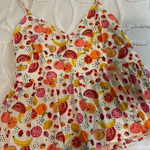 Loft linen strappy tank